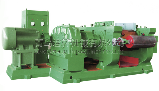 Quality  XKJ-450 Rubber Refining Machine / Reclaimed Rubber Machine 360kg/H factory