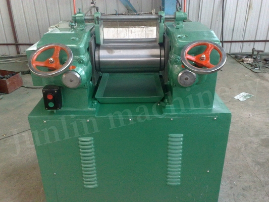 XK-160 Lab Open Rubber Mixing Mill 380V with Safety Brake