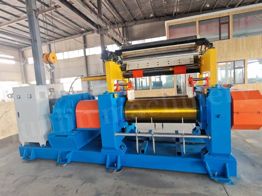 18 Inch Xk-450 Open Type Rubber Mixing Mill Machine 450mm Roller Diameter
