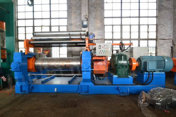 Reliable Two Roll Mill for Rubber Compounding with Stock Blender