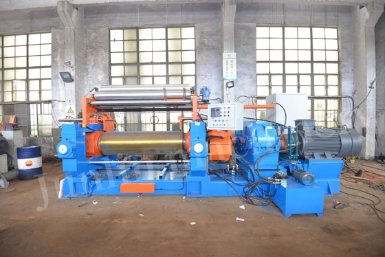 22 Inch Low Noise XK-560 Open Mill Rubber Mixing With PLC Controlled