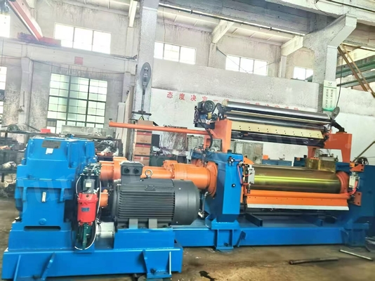28 Inch Two Roll Rubber Mill For Rubber Conveyor Belt Making XK-710