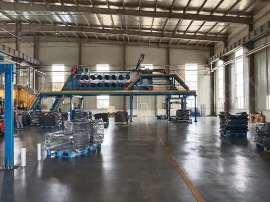 Overhead Type Rubber Sheet Cooling Machine For Making Tires / Conveyor Belts