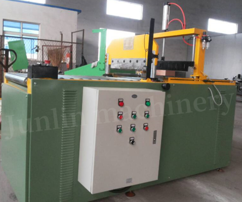 Fully Automatic Rubber Cutting Machine Vertical Rubber Bale Cutter 80KN