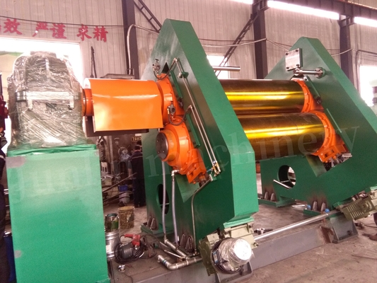 2 Roll Calender Machine For Rubber Manufacturing Process Low Maintenance