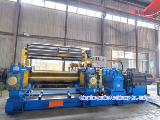 Two Roll Rubber Mixing Mill For Thermal Mixing  Blending  Mastication Process
