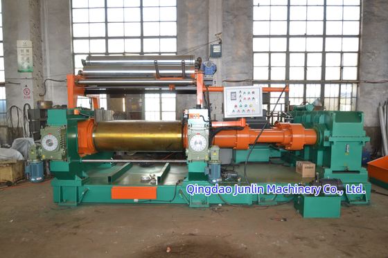 Two Roll Rubber Mixing Mill For Thermal Mixing  Blending  Mastication Process