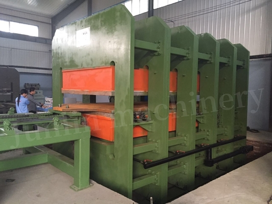 Heavy Duty Frame Type Plate Vulcanizing Press For Industrial Molding XLB-1300x6000