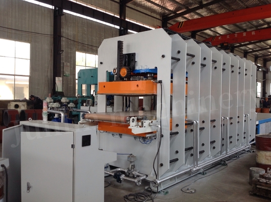 2000T / 1800×1800mm Plate Vulcanizing Press  Frame Type For Rubber Processing