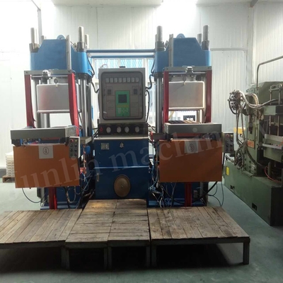 Automated Vacuum Plate Vulcanizing Press / Rubber Vacuum Curing Press 22-72KW