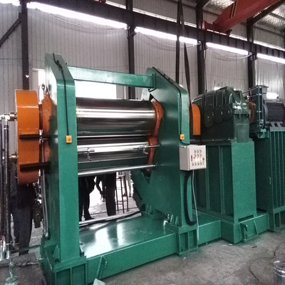 Precision Four Roll Rubber Calendering Machine Flexible Operation