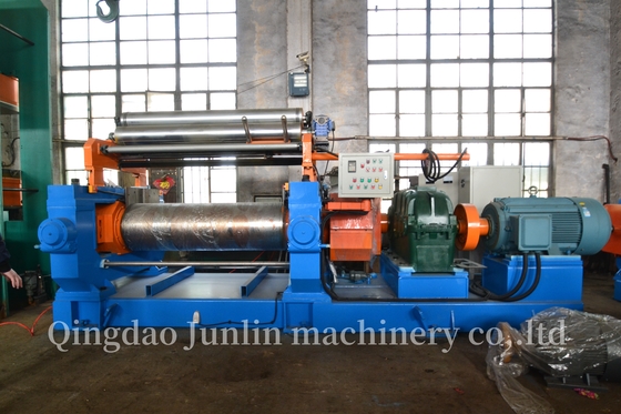 22 Inch PLC Controlled Open Mixing Mill Custom Rubber Mixers XK-560