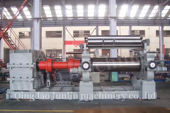 High Precision Heavy Duty XK-660 Open Mill Mixing Equipment For Rubber