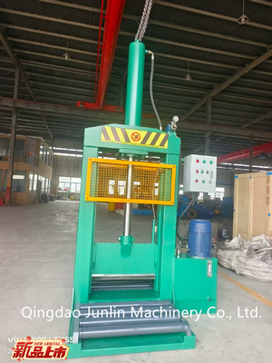 Powerful Hydraulic Rubber Cutting Machine Rubber Strip Cutter 4kW