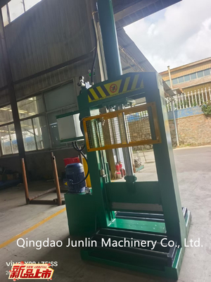 Powerful Hydraulic Rubber Cutting Machine Rubber Strip Cutter 4kW