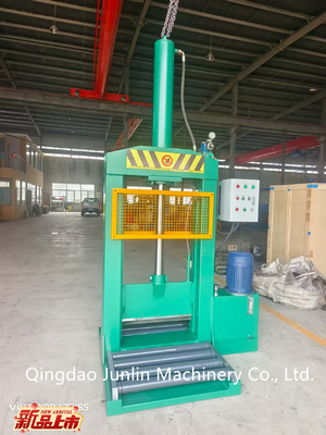 Powerful Hydraulic Rubber Cutting Machine Rubber Strip Cutter 4kW