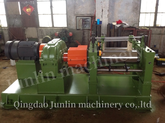 XK-230 Two Roll Mixing Mill Rubber Mixing Equipment 380V Customizable