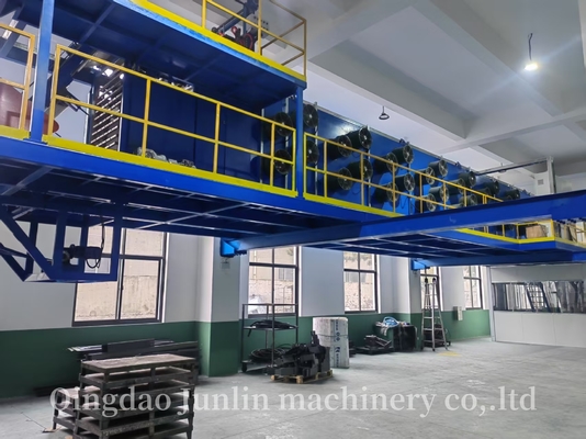 Overhead Suspended Rubber Cooling Machine Batch Off Unit For Film Cooling