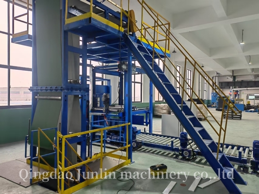 Overhead Suspended Rubber Cooling Machine Batch Off Unit For Film Cooling