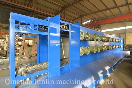 220V Automated Batch Off Unit Rubber Cooling Machine Customized Speed