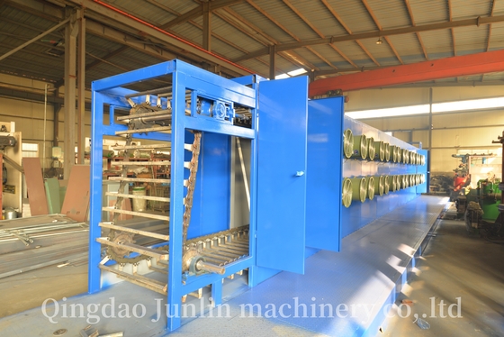 Floor Standing Rubber Batch Off Cooling Machine / Conveyor Belts Cooling Line
