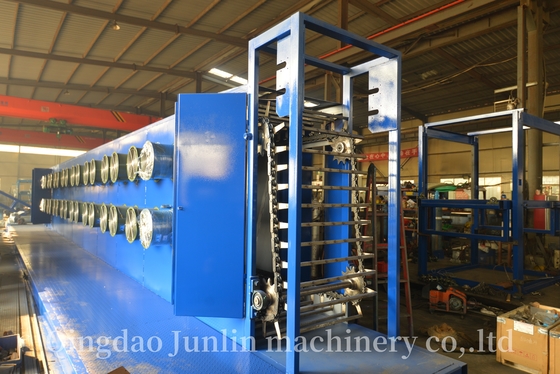 Floor Standing Rubber Batch Off Cooling Machine / Conveyor Belts Cooling Line