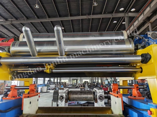 Lab Two Roll Mill Stock Blender For Rubber Mixing Mill PLC Control