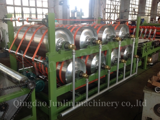 High Efficiency Roller Type Rubber Sheet Cooling Machine / Batch Off Cooling Line