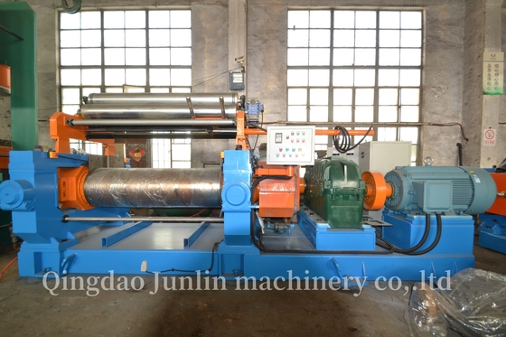 XK-710 attrezzatura per il mulino di miscelazione a due rotoli 285KW per materie prime di gomma