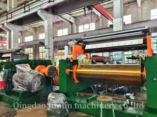Máquina de processamento de borracha de mistura de borracha de dois rolos aberta