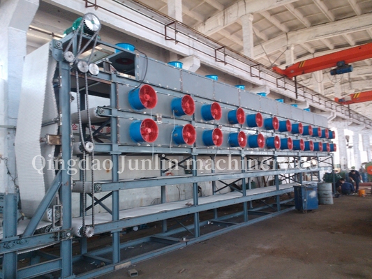 Flat Sheet Conveyor Type Batch Off Cooler Machine Rubber Cooling Line Customized