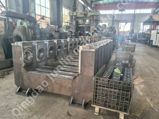 Reliable Rubber Mixing Mill Machine Frame / Rubber Machine Parts