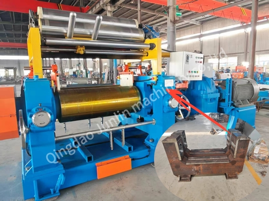 Reliable Rubber Mixing Mill Machine Frame / Rubber Machine Parts