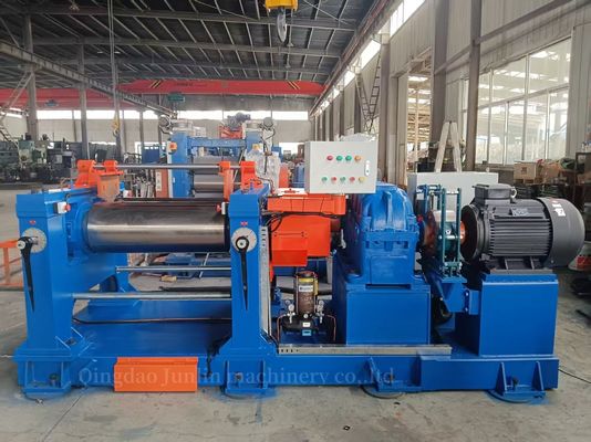 XK-360 Rubber Mixing Mill Machine/Open Type Two Roll Mill Sheeting Plant