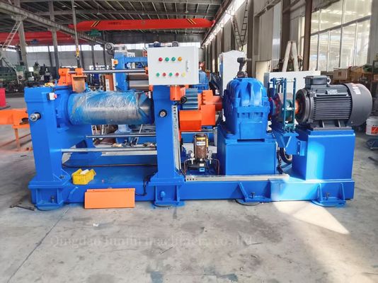 Hydraulic Adjustment Open Type XK-360 Two Roll Rubber Mixing Machine