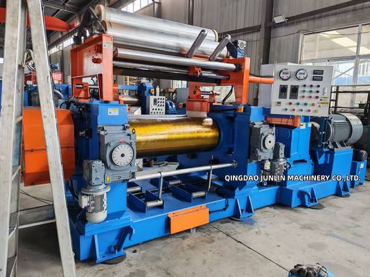 XK-450 Two Roll Rubber Mixing Mill Machine with Hydraulic Lock Brake