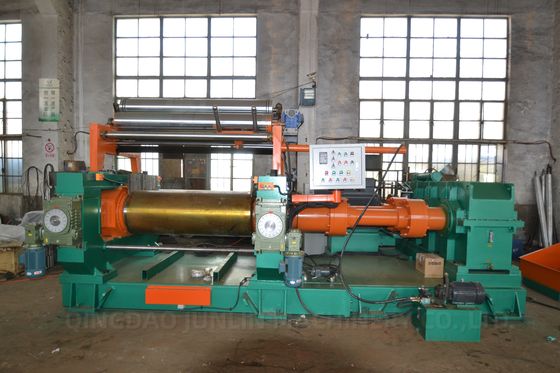 Customised Fully Automatic Two Roll Open Mill With Emergency Stop Button