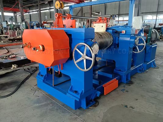 Customised Fully Automatic Two Roll Open Mill With Emergency Stop Button