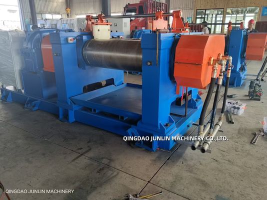 Automatic Rubber Mixer Double Shaft Two Roll Open Mixing Mill XK-400