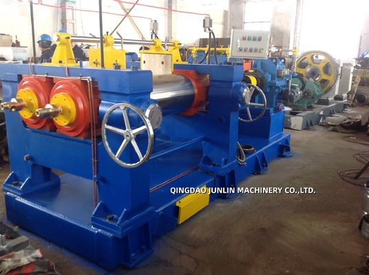 16 Inch Open Mixing Mill Machine XK-400 For Rubber Processing