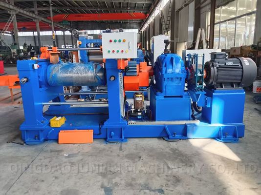 14 Inch Rubber Mixing Machine / Two Roll Mixing Mill XK-360 With Hardened Gear Reducer