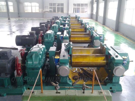 XKJ Series Customizable Rubber Refining Mill For Reclaimed Rubber