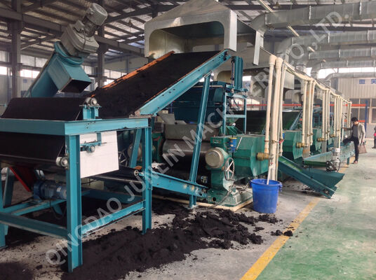 High Efficiency Rubber Powder Production Line For Recycling Waste Tires