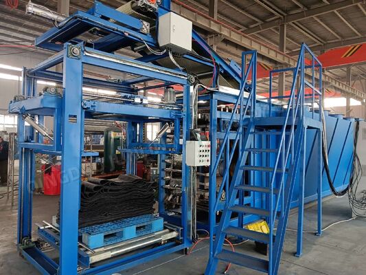 Floor Type Batch Off Cooler / Rubber Sheet Cooling Line / Batch Off Unit