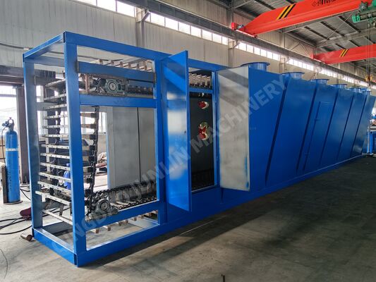 Customized Batch Off Cooler / Rubber Sheets Cooling Machine