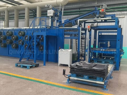 Floor Standing Type Batch Off Cooler / Rubber Sheet Cooling Line