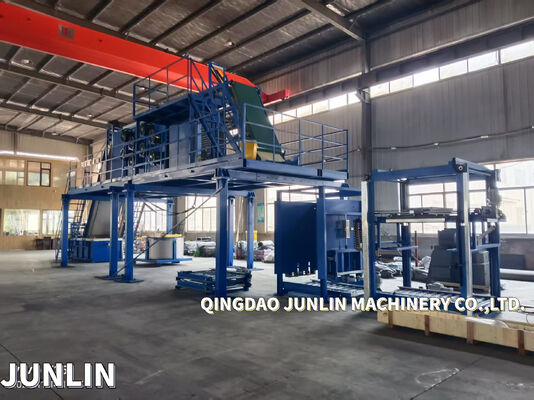 Overhead Type Rubber Batch Off Cooling Unit With Water Cooling Machinery